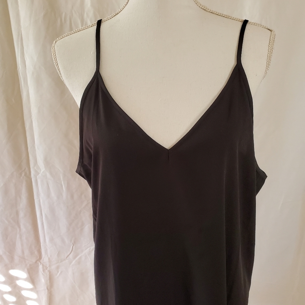 Treasure & Bond Women's Lightweight Black Dress - Picture 10 of 12